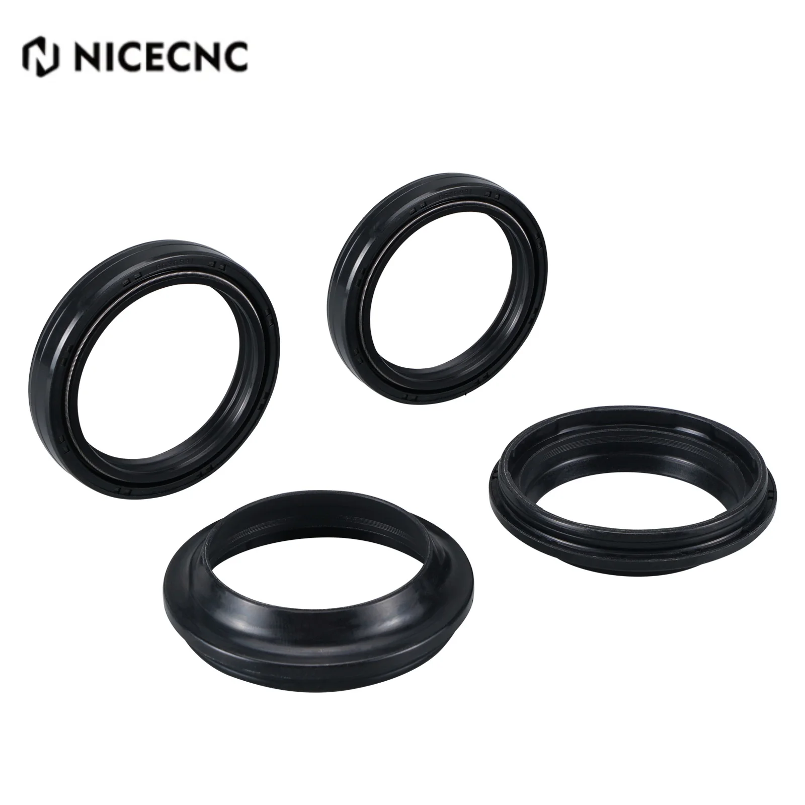 

43*55*9.5/10.5 Motorcycle Front Fork Oil Seal Dust Seals Kit For Honda CR VFR Kawasaki KDX KLX KX Triumph Victory Yamaha FZ1 FZ8