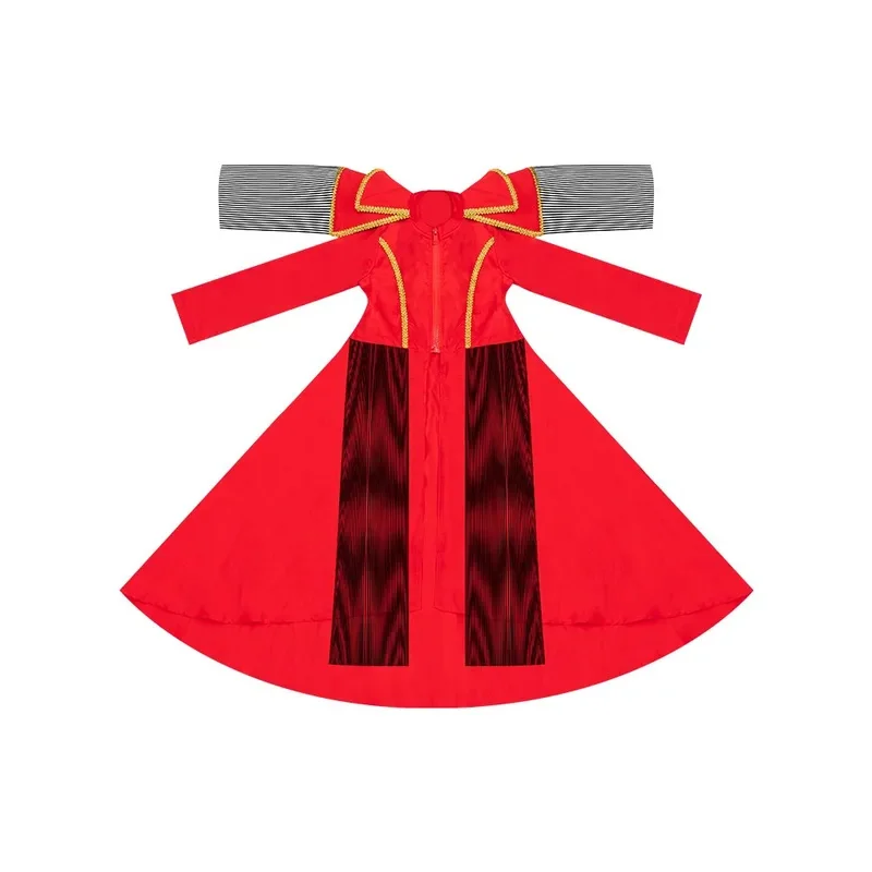 ZZL الأطفال المنصة المدرج عرض الأداء زي عباءة حمراء الصبي والفتاة الملابس الرقص الحضري بدلة أطفال K-pop الجاز الزي