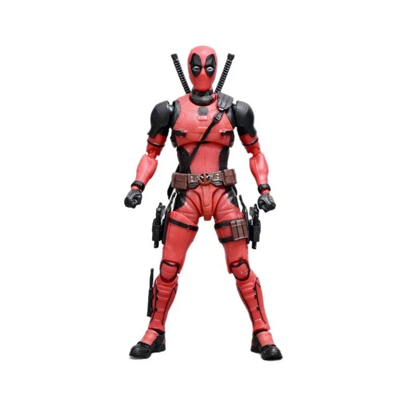 마블 Shf 데드풀과 울버린 액션 피규어 모델 V-Men 장난감 조인트 모바일 인형 수집품 성인 선물 어린이 장난감
