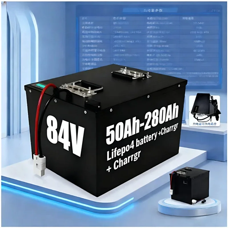 

BMS 27S 84V литиевый аккумулятор Lifepo4 для автомобилей EV, мотоциклов, экскурсионных работ - 50Ah 85Ah 100Ah 140Ah 170Ah 200Ah 280Ah Опции 8KW 12KW
