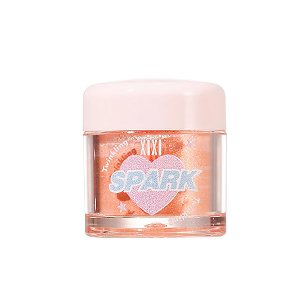 بودرة هايلايتر مكونة من 3 ألوان، بودرة ناعمة شفافة بيرليسسينت، ظلال عيون لامعة، تفتيح الجسم وتدوم طويلاً