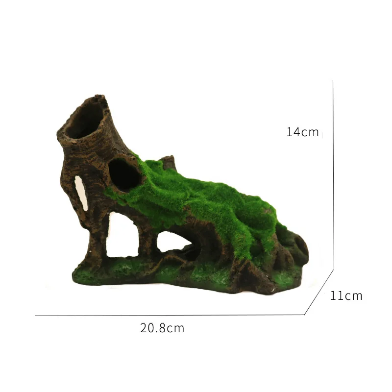 

Aquarium Tree Roots Landscape Decoration Fish Tank Cave Shelter Non-toxic Resin Ornaments Decor Aquarium Accessories