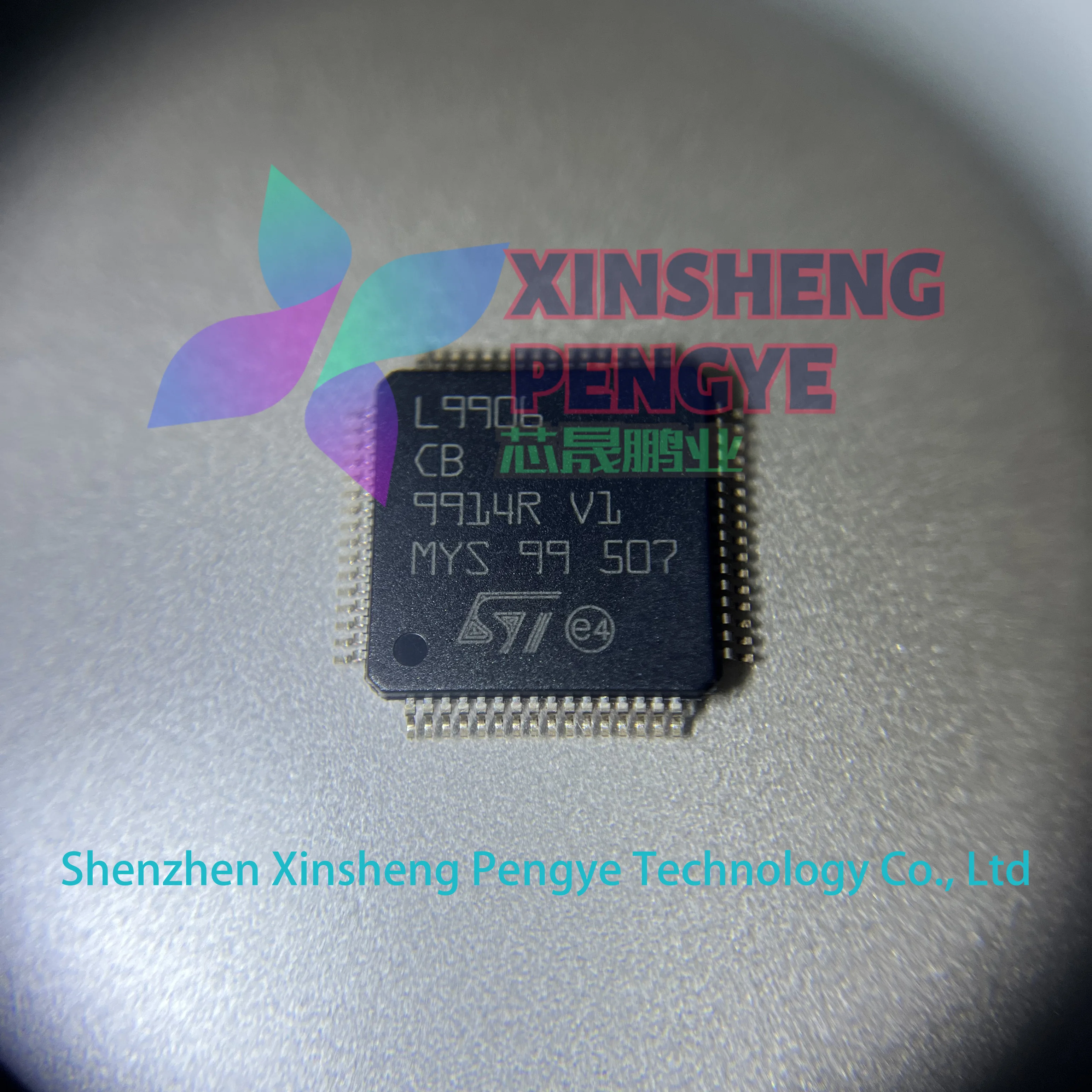 

100% New and Original L9906CB L9906 CB L9906TR Marking L9906 Package QFP-64 Motor BLCD FET Automotive Driver IC In Stock