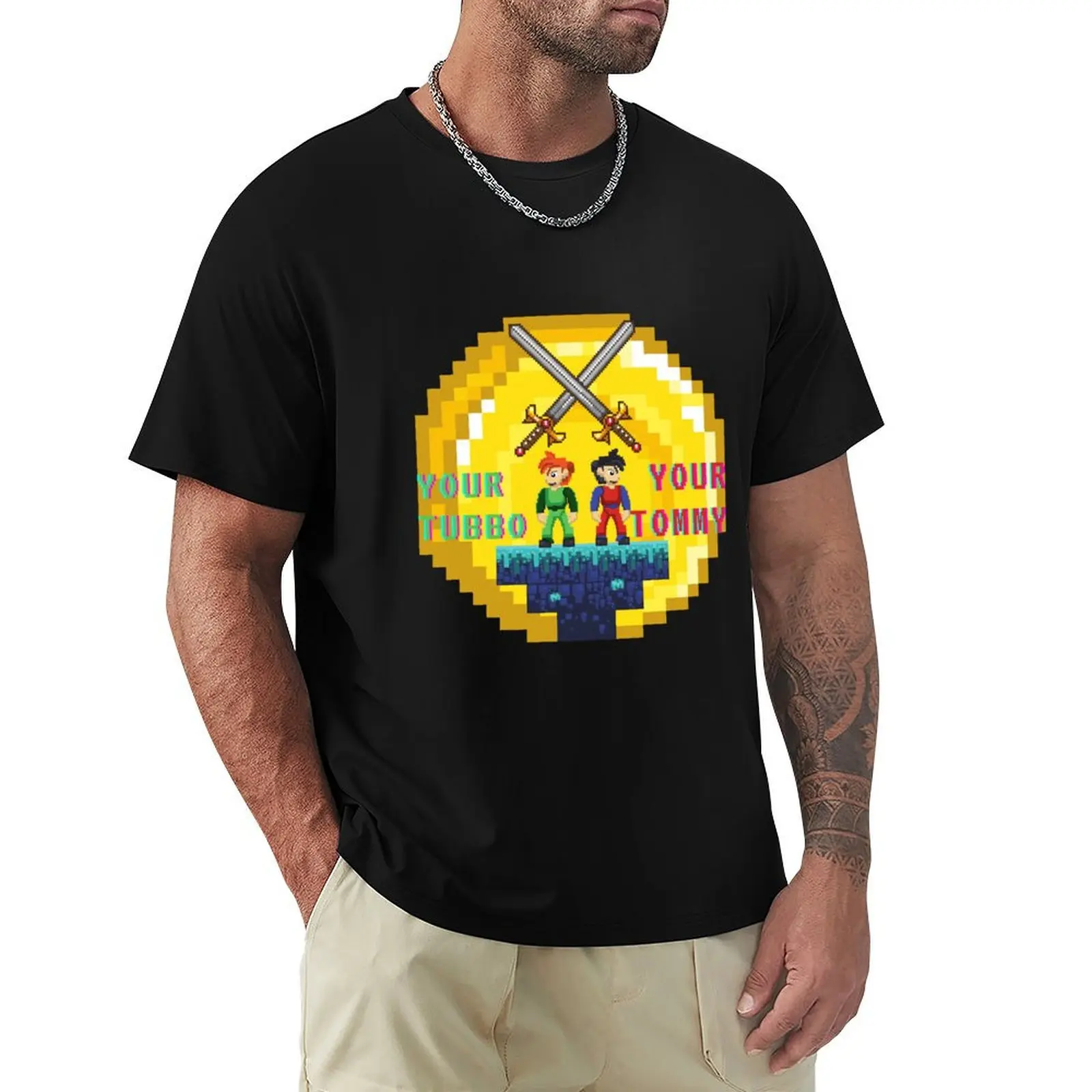 

Your Tommy And Your Tubbo T-Shirt anime tshirt funny gifts funny costumes customs design your own heavyweight t shirts for men