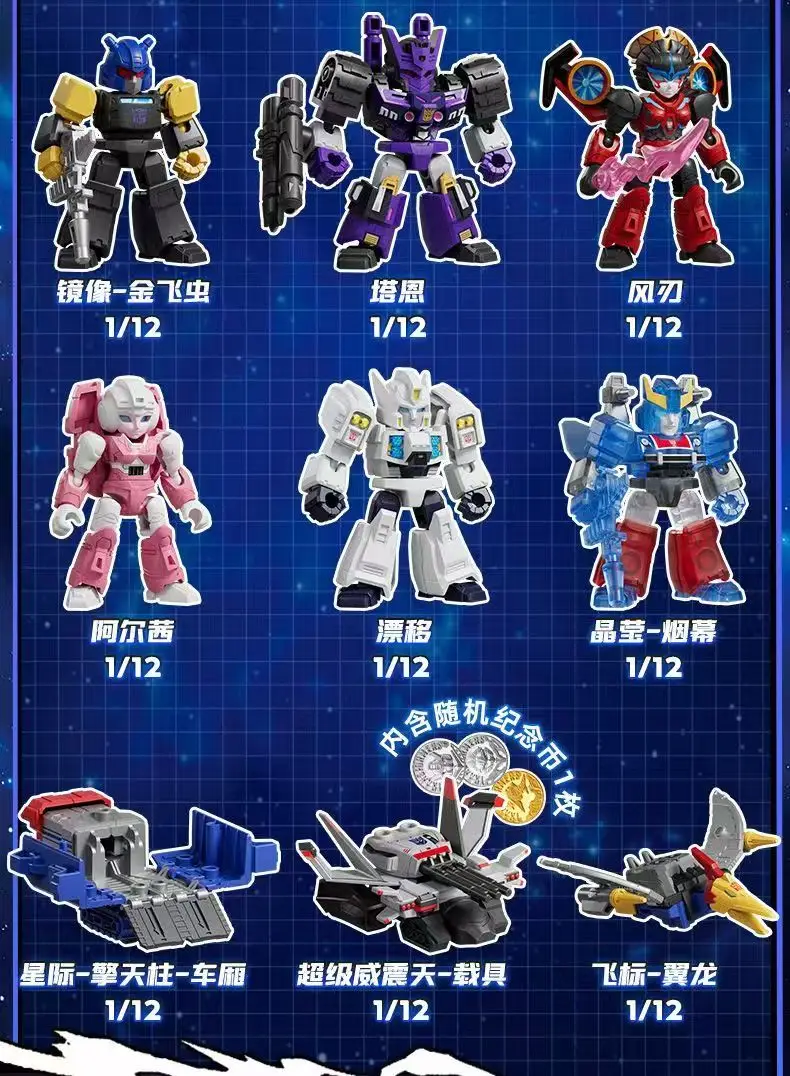 Neue Original Blokees Transformers Defender Version Wave 8 Blind Box Seltene Figur Stellar Optimus Prime Megatro Mystery Box Geschenk – Detail 5
