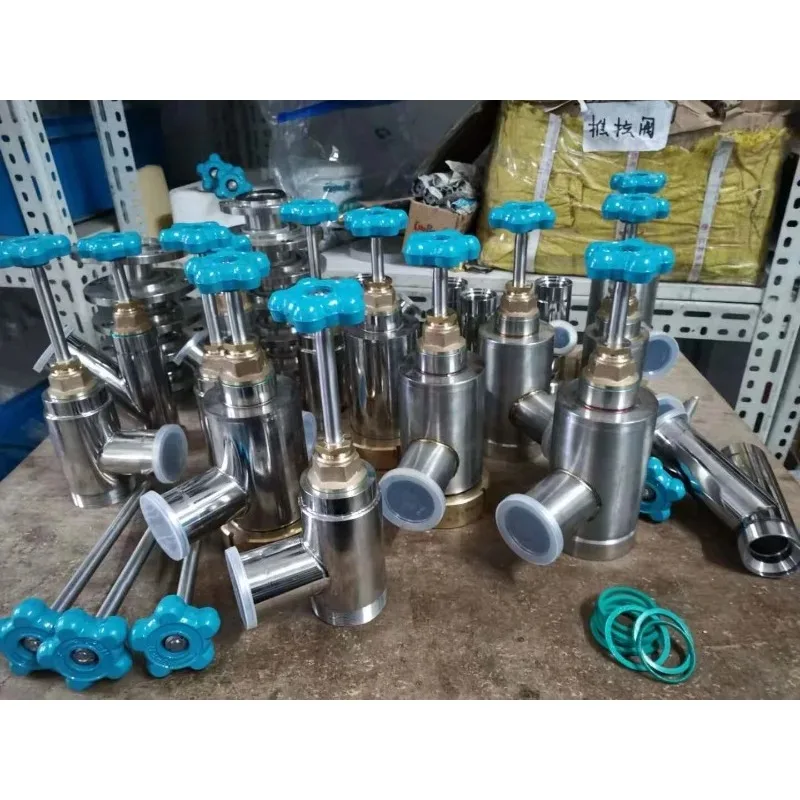Vacuum Tool Push-Pull Valve For Steel Cylinder Low-Temperature Storage Tank Industrial Cryogenic Equipment Valve