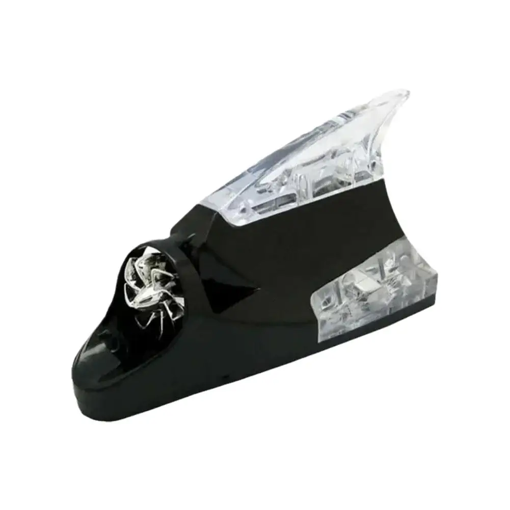 Universal Autodach Auto LKW wind betrieben LED Licht Licht Licht Finne Auto Safe Warn lampe bunte Blitz Wind Antenne Lampe u5y4
