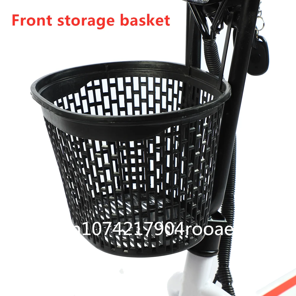 Triciclo elettrico pieghevole, alta potenza, terza marcia, regolabile, per il tempo libero, per il pendolarismo, Vehice, 11 pollici, 48V, 350W,