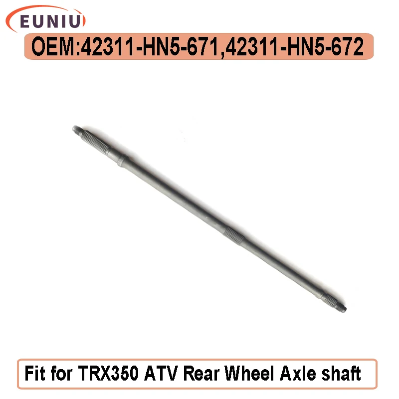 

Замена оси заднего колеса подходит для Honda Rancher TRX350 TRX400 2000 2001 2002-2007 42311-HN5-670 42311-HN5-671 42311-HN5-672