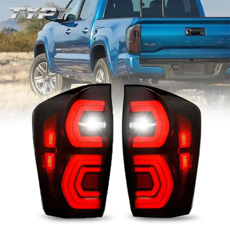 

Car Tail Lamp Rear Lamp Accessories Modified LED Taillamp Tail Light For Toyota Tacoma 2016 2017 2018 2019 2020 2021
