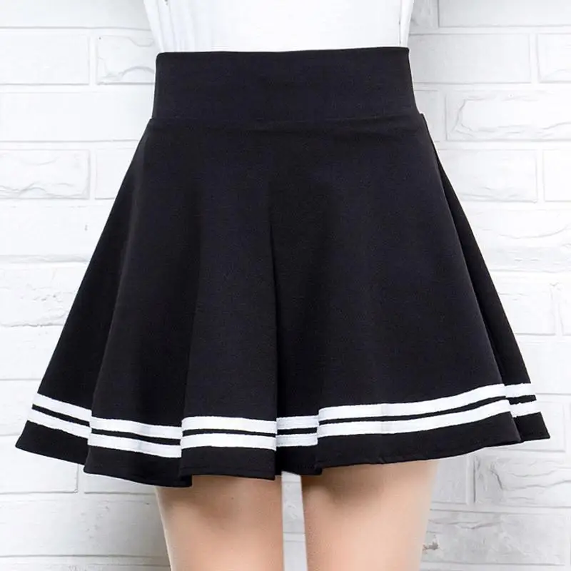 High Waist A-Line Pleated Short Skirt Women's Fashion Spring Summer Autumn Winter Citywalk Batwing Shape Other Material