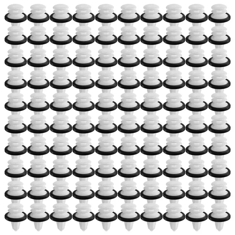 【Price Drop !!】-100Pcs Door Trim Panel Retainer Clips Plastic 1025401-00-A 102540100A Fit For Tesla Model X S Auveco 21169