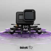 OddityRC 35Pro Analog 3.5-inch Professional 6S Cinewhoop F722-40A RUNCAM Link 2006 Motor FPV quadrotor Freestyle UAV