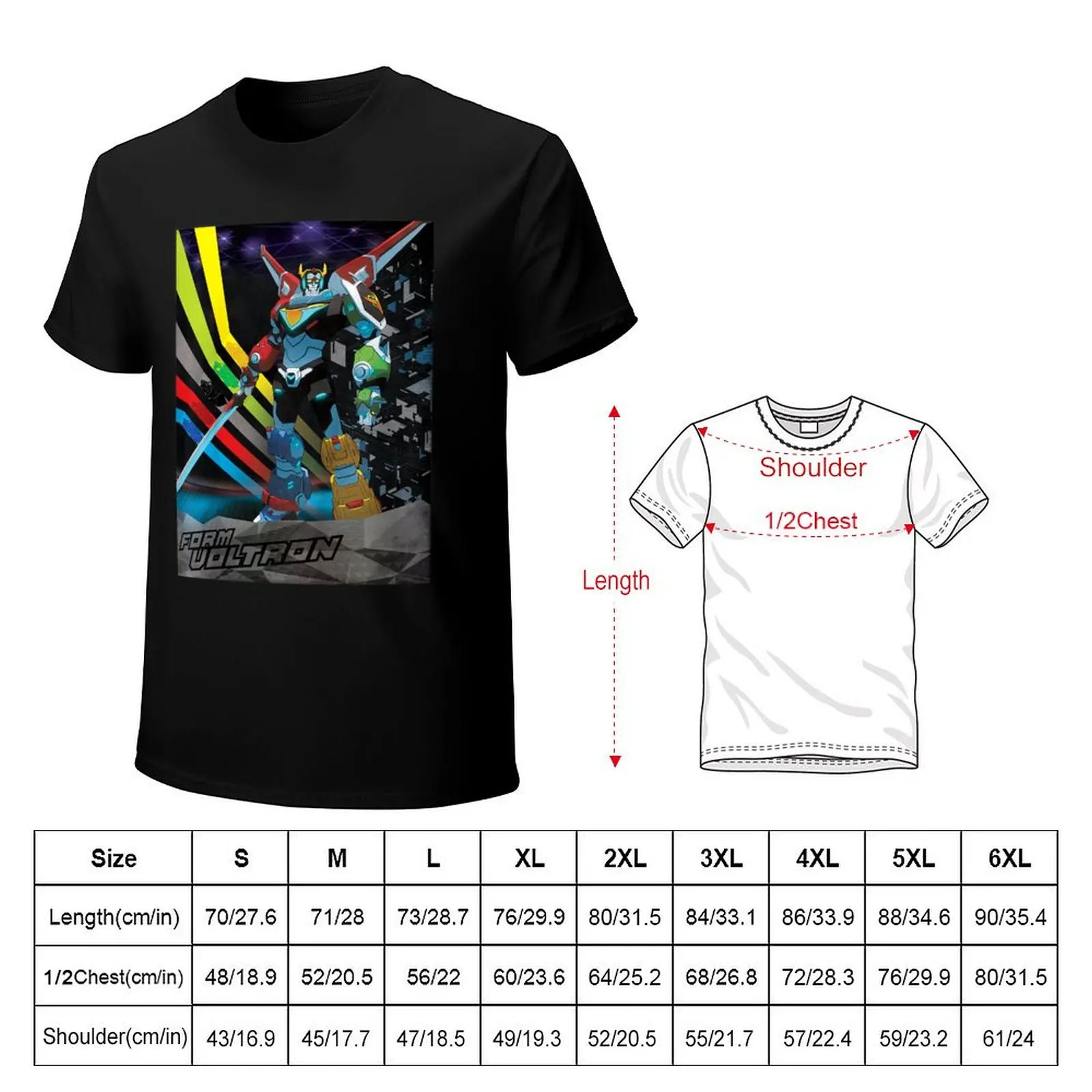 Voltron Legendary T-Shirt Halloween Theme T-Shirt