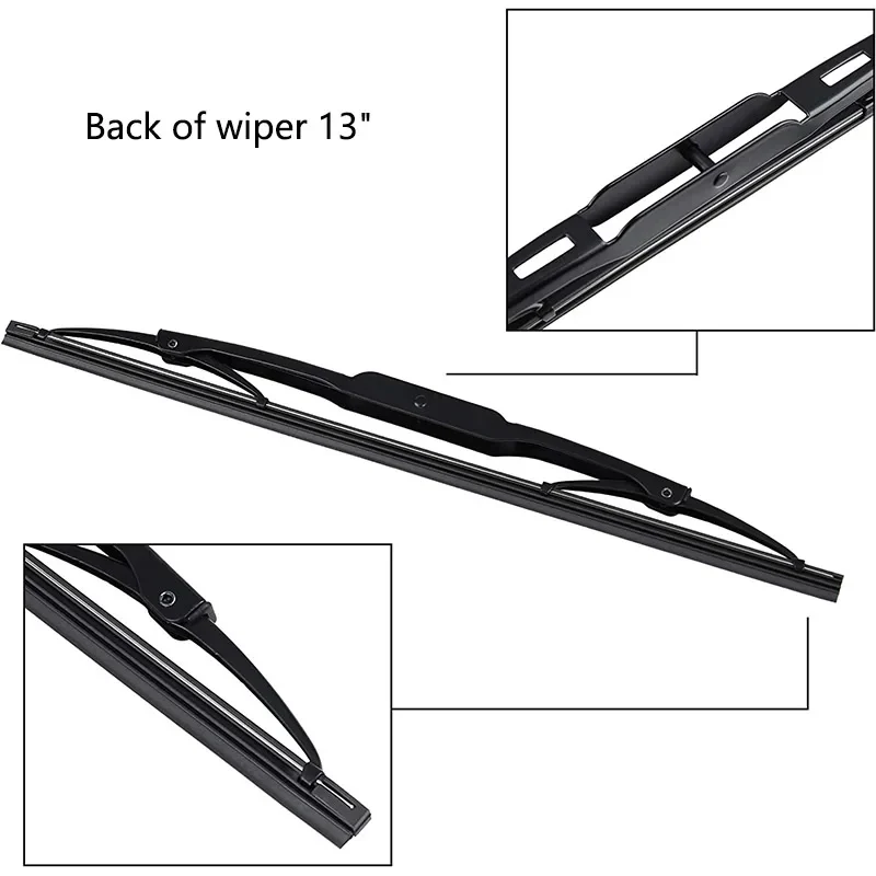 Car Wiper Blades For Seat Ibiza 6L MK3 2002 2003 2004 2005~2008 Rubber Strip Wipe Cleaning Brushe Protect Windshield Accessories