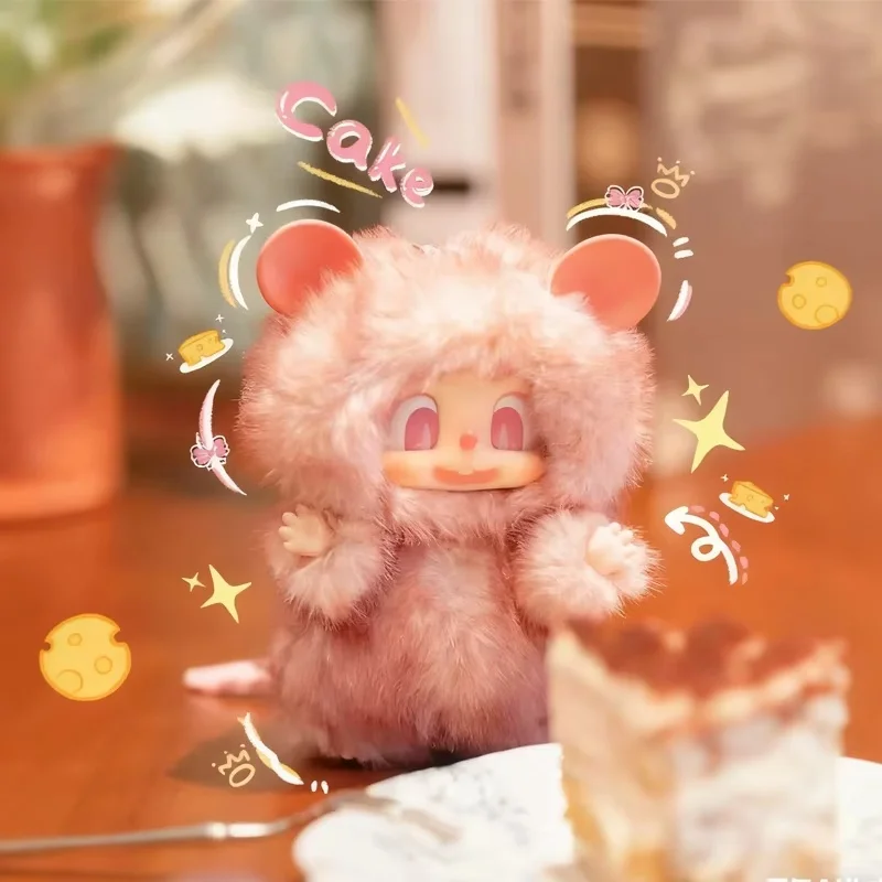 جديد Pippa V1 معكرون سلسلة أفخم صندوق أعمى لعبة الموضة لطيف الجبن الماوس دمية حقيبة قلادة الديكور سر مفاجأة فتاة هدية