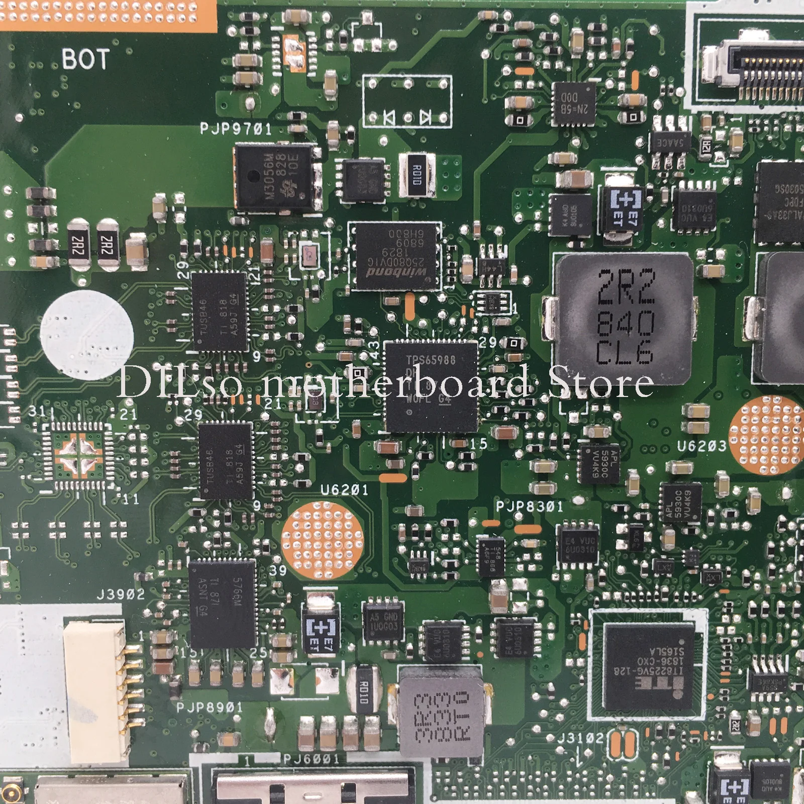 Imagem -06 - Kefu-placa-mãe Portátil para Asus Q326 Q326f Q326fa I58265u I79565u Cpu 16gb 8gb Ram 100 Funcionando Bem