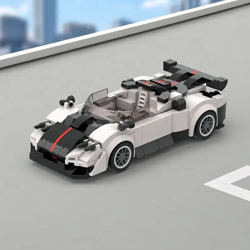 

MOC City Speed Vehicles Sports Racing Car Building Blocks Set Zondaed Supercar Bricks Model Kids Puzzle Toys Boy's Birthday Gift