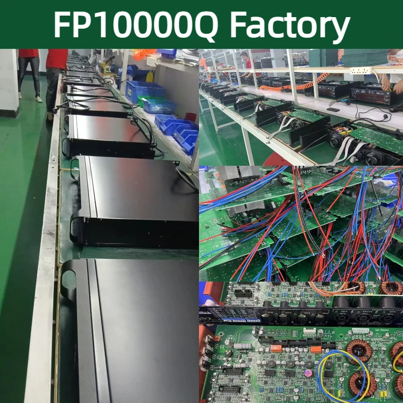 مضخم صوت Paulkitson FP10000q 4X1350W مضخم طاقة احترافي 4 قنوات 10000 وات مكبرات صوت مكبر كهربائي معدات صوت