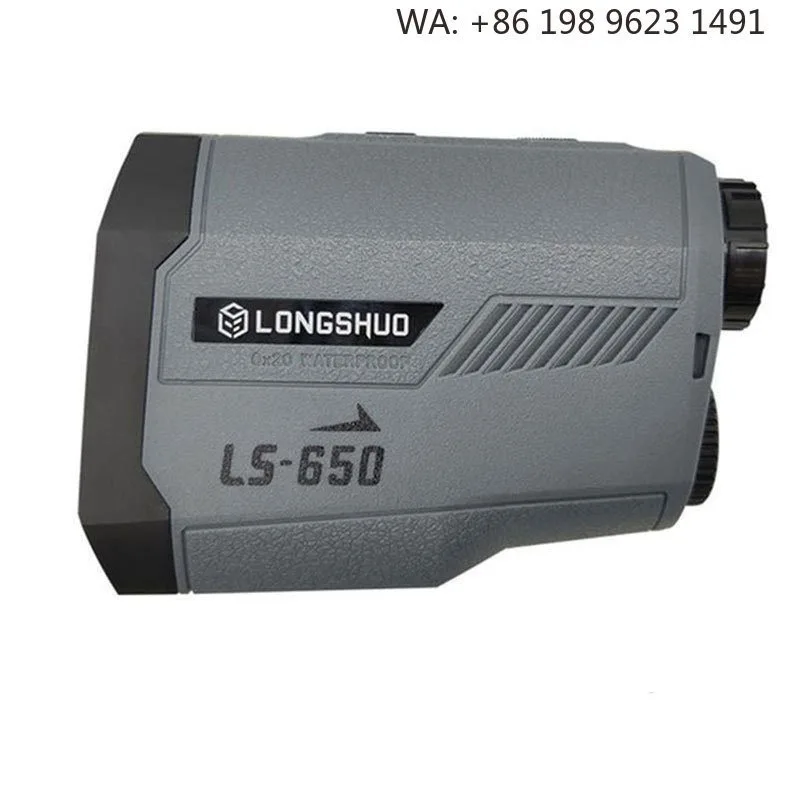650m High Precision Rangefinder Monocular Telescope Flag Lock Vibration Slope Adjust For Outdoor Hunting Climbing Mea