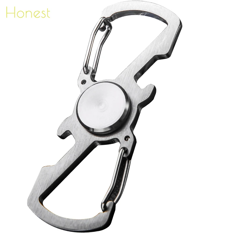 Creative Men Keychain Tool Metal Gyro Car Key Chain Bottle Opener Key Ring Holder Bag Charm Jewelry Accessories Best Gift