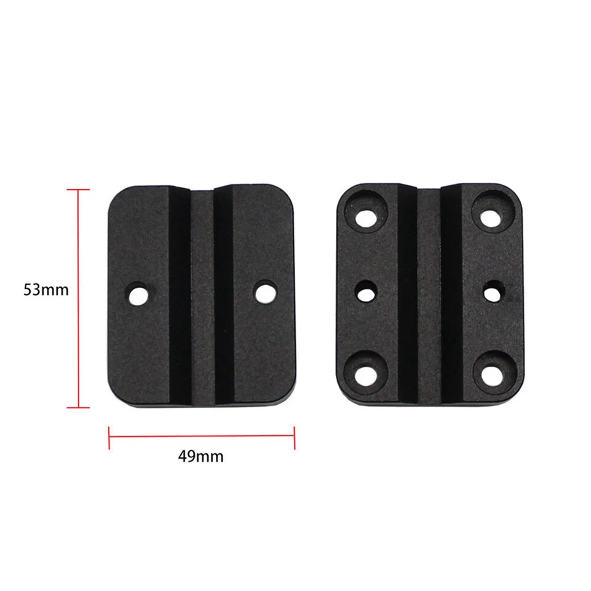 Universal 12-16mm Motorcycle Modification Accessories Gps Navigation Aluminum Alloy Multi-Function Black Bracket