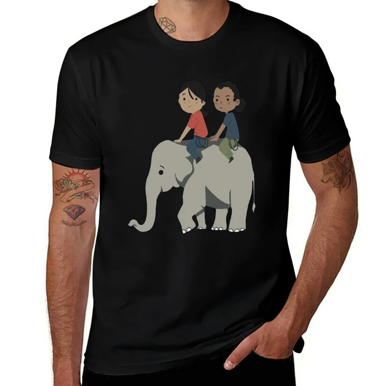 

Elephent Uncharted character gift for fans gamer T-Shirt t shirt for man men t shirt cotton 100% funny t shirts man T-Shirt