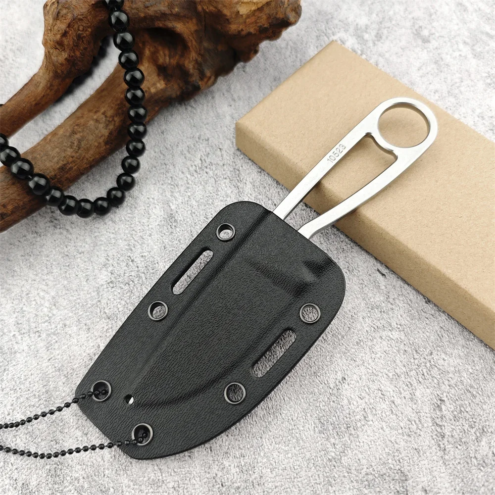 Ant IZULA Straight Knife Camping Hunting Knife 8Cr13mov Fixed Blade Hollow Handle with Kydex Sheath Outdoor EDC Tactical Knife image 5