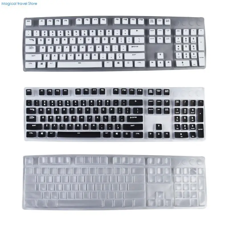 N2UB Silicone Keyboards Cover for G610 G512 Dustproof Waterproof Protectors