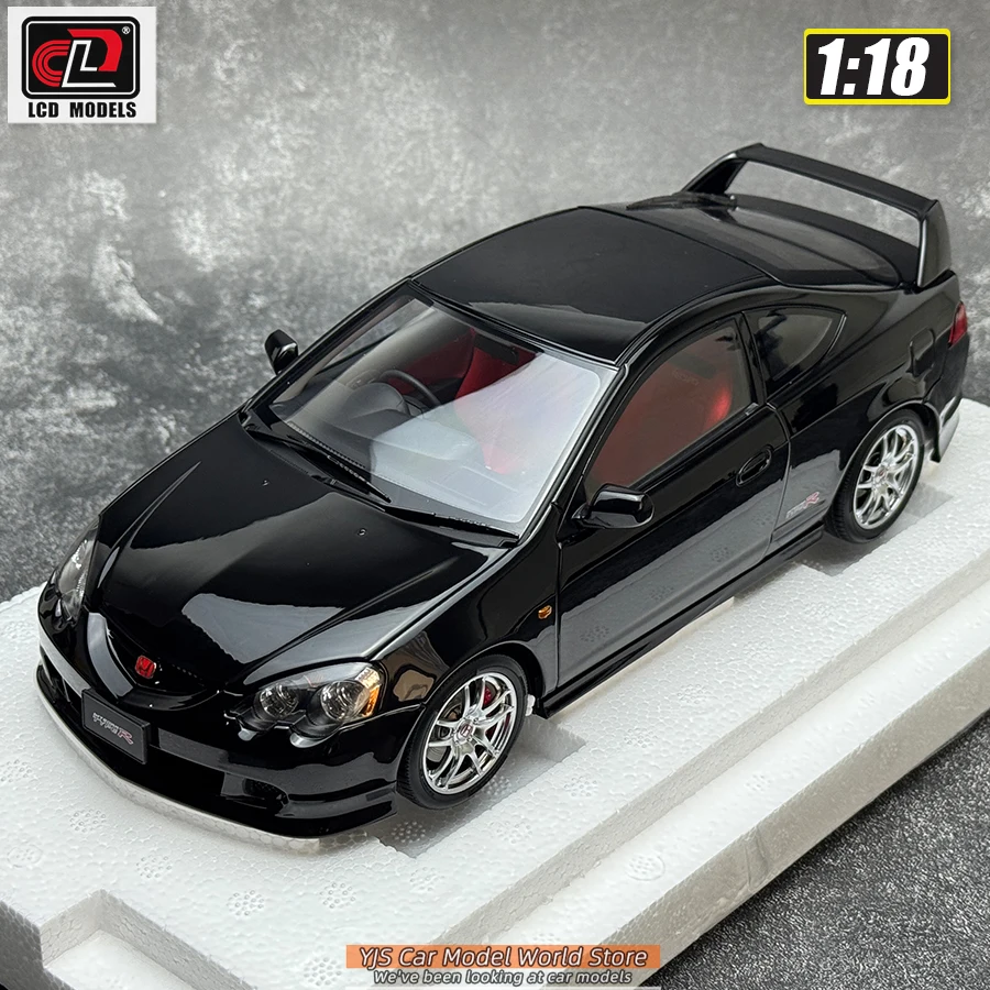 LCD 1:18 INTEGRA DC5 TYPE-R Car Model for Collection, Static Display Item, Made of Metal Material
