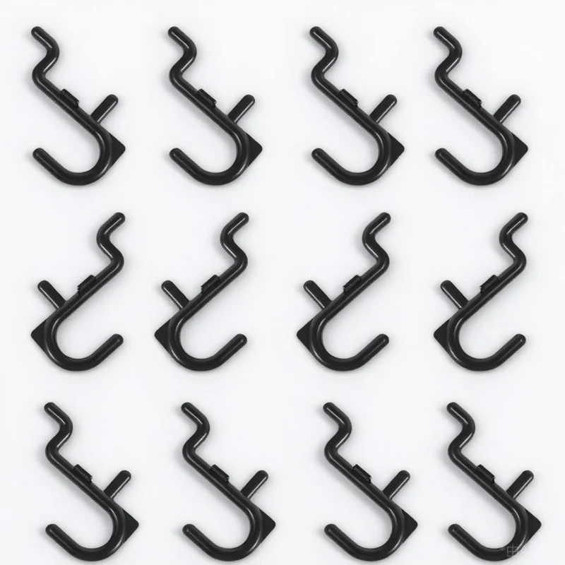 

20 Pcs Heavy Duty Pegboard Hook Fixer Hooks for Hanging Tools Pegs Utility Shop
