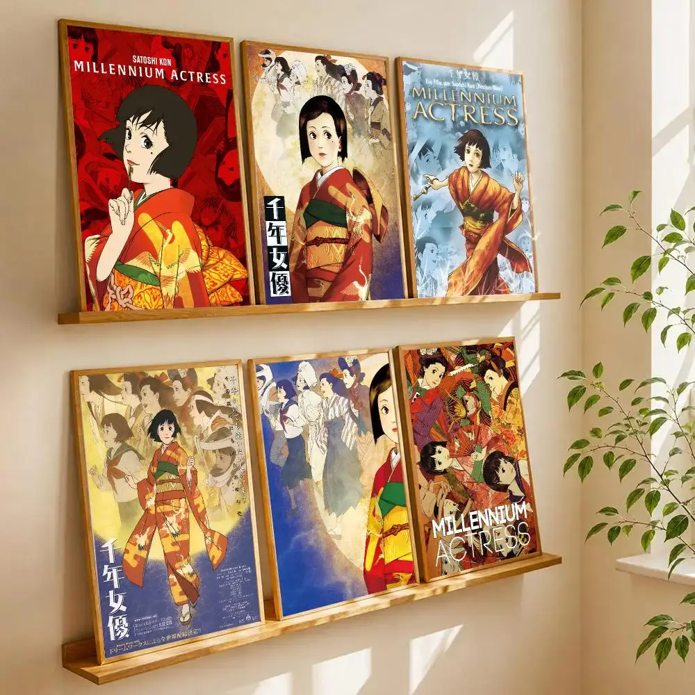 M-Millennium Actress Poster High-definition Waterproof Poster Stickers Suitable For Bedroom Living Room Home Decoration