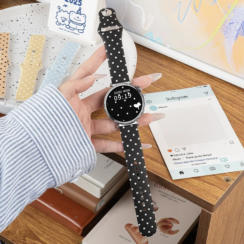 

Silicone Strap for Huawei watch GT6 GT5 GT4 41mm Sport Watchband For HUAWEI Watch GT5 Pro 42mm Woman Wristband Correa Bracelet