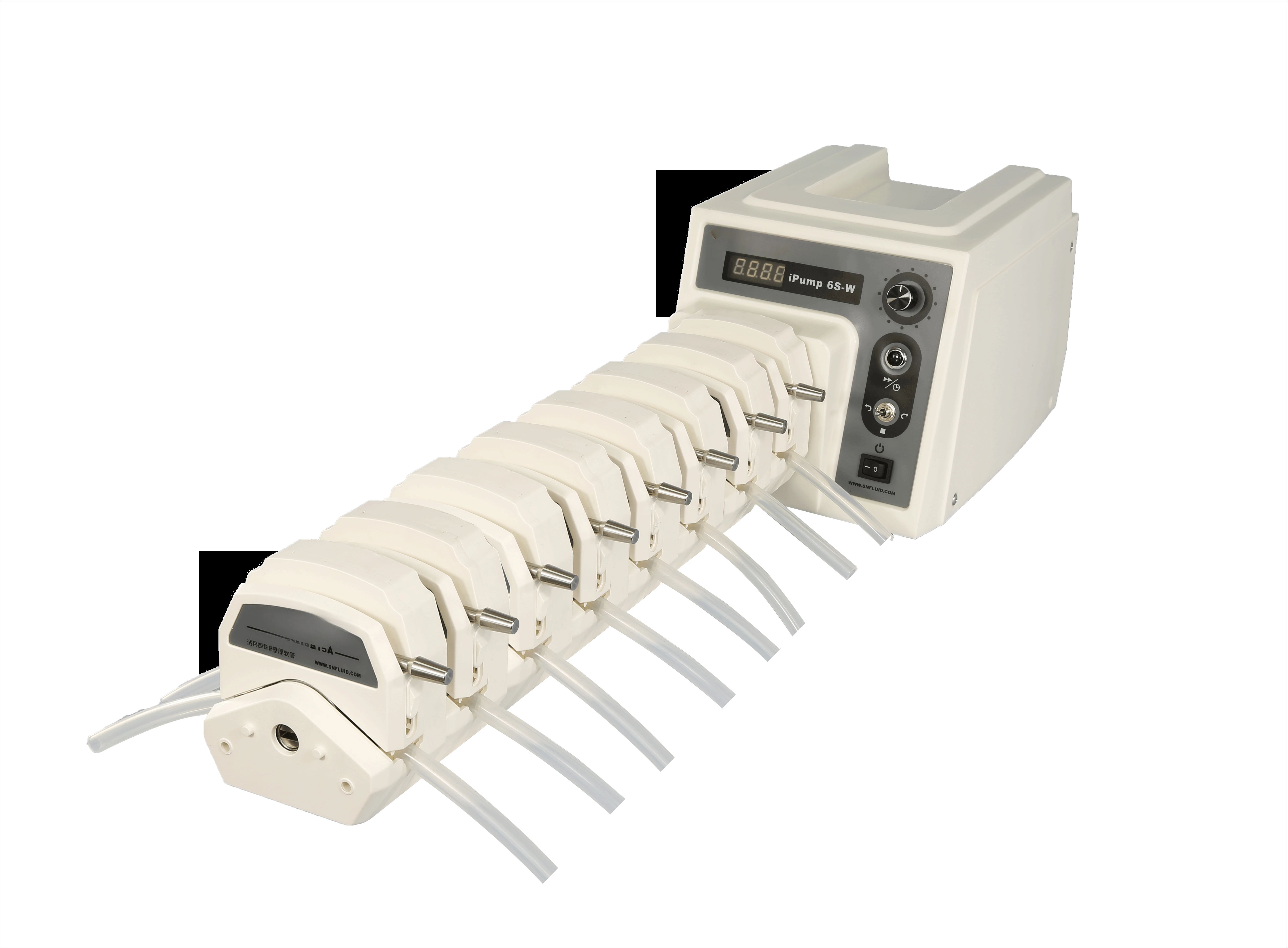 Signal High Torque Synchronous Peristaltic Pump Brushless DC Motor Drive Engineering Plastics High Precision