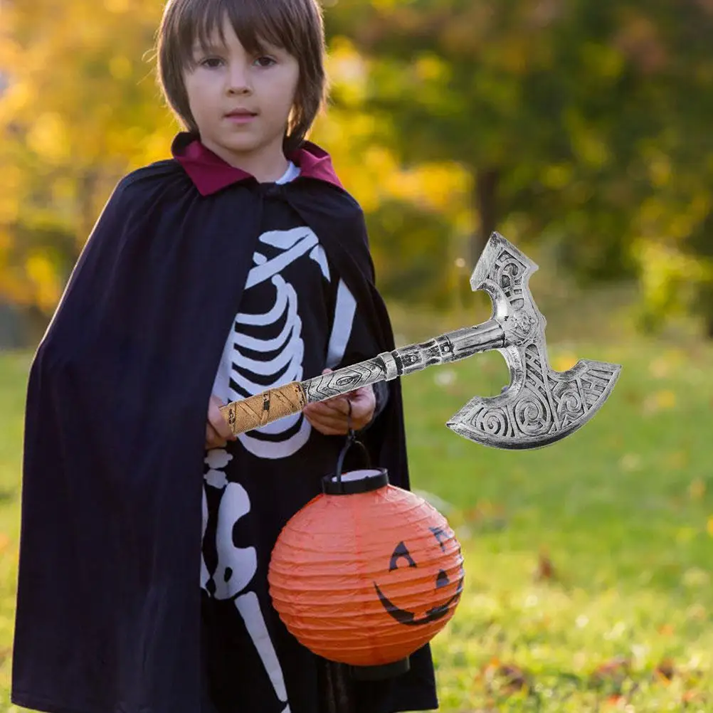 Lebensechte simulierte gefälschte Axt-Requisite, Halloween-Axt-Kostüm-Requisiten, Bühnenauftritt, Dekorationen, Kunststoffmaterial, lange Verwendung, bequem