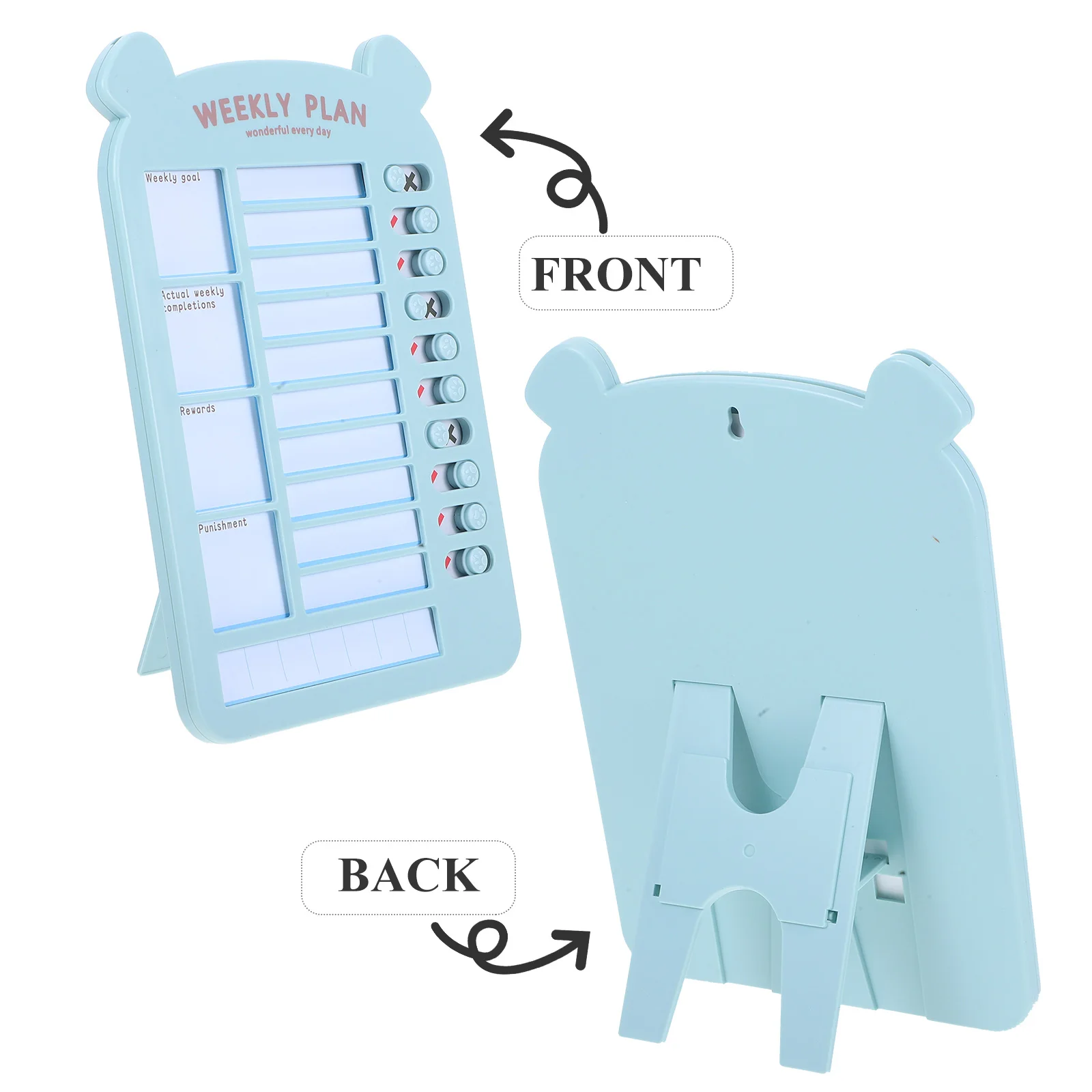 To-do List Board Self-discipline Checker Tracker Habit Daily Routine Chart Planning Boards for Kids