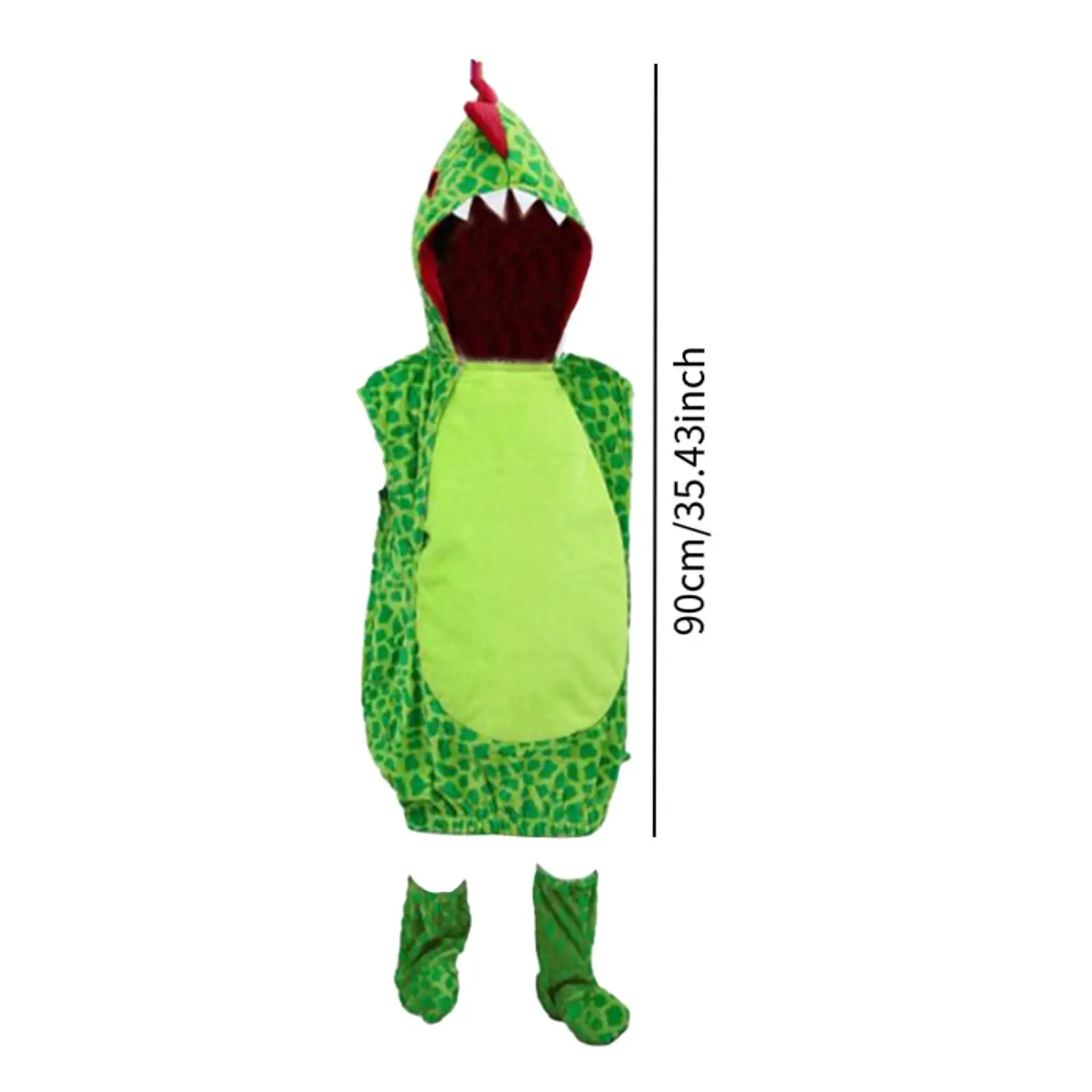 Costume da dinosauro per bambini, costume da dinosauro per Halloween per spettacoli teatrali