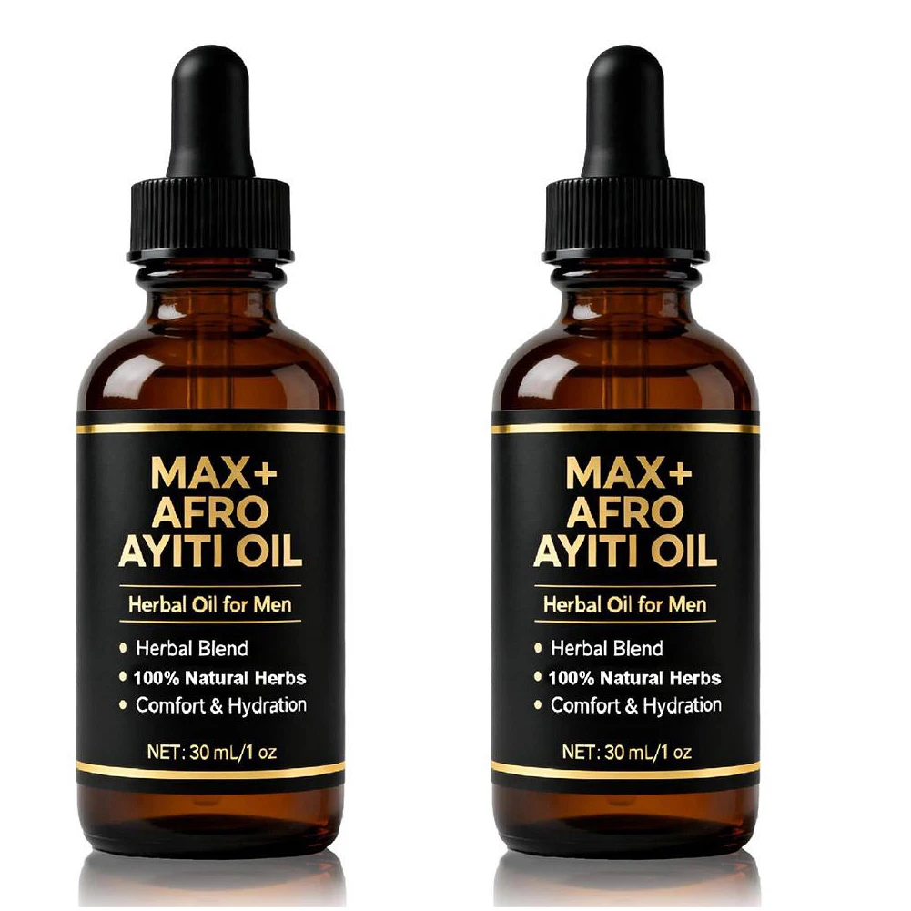 30 مللي زيت أفرو أيتي للرجال، تركيبة عشبية طبيعية أفريقيا زيت التدليك ترطيب طويل الأمد تنشيط ترطيب العناية بالبشرة