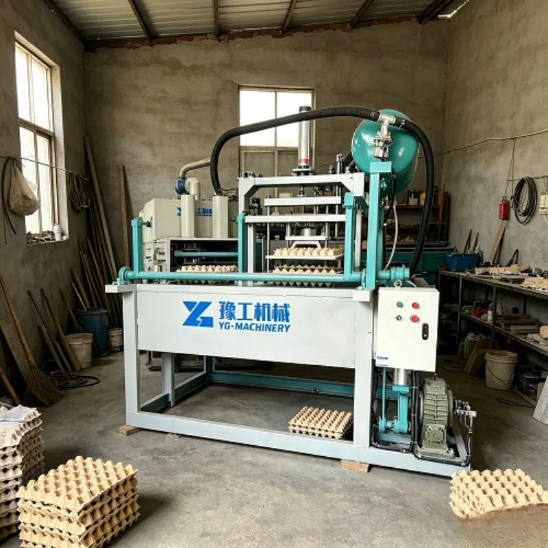 Low Investment Fast Speed 7000 Pcs Egg Tray Box Manufacturing Machine Full Automatic Paper Egg Tray Making Machine Price China