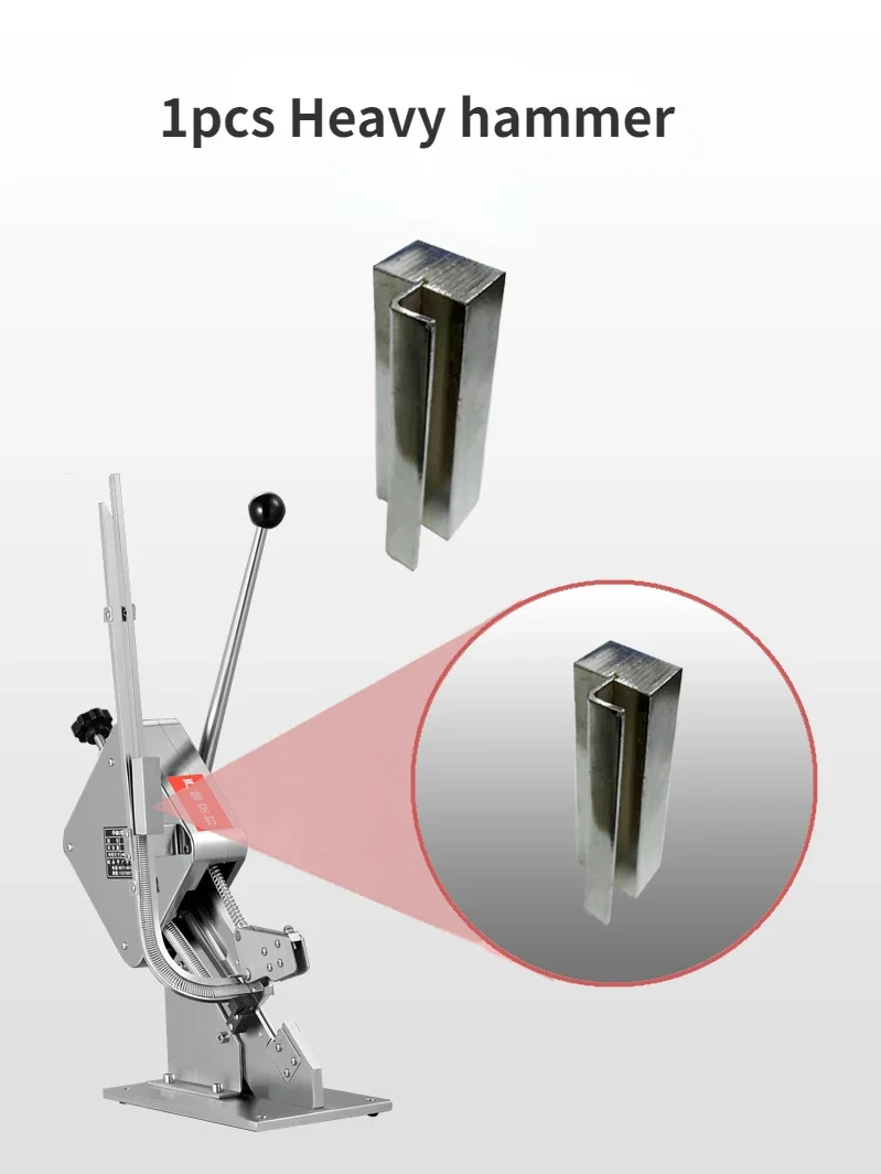 햄 소시지 클리핑 기계 부품, 수동 U자형 스트래핑 기계, 하단 몰드, 50 타입 소시지 클리퍼