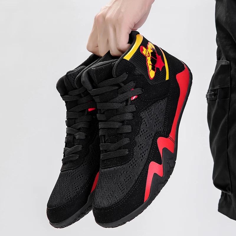 

Профессиональные мужские борцовские туфли, крутая мужская спортивная обувь для бокса, тренировочная обувь для спортзала, домашняя мужская боевая обувь, боксерские боевые ботинки