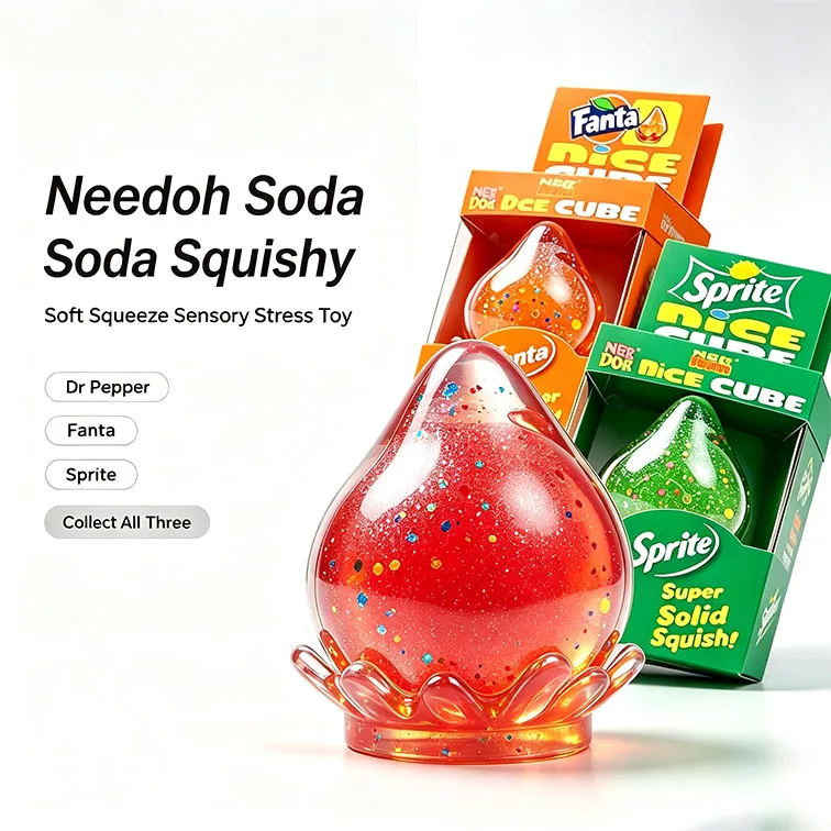 NEEDOH Drop Squeeze Toy Decompression Gadget Stress Relief Fidget Toy For Anxiety Calming And Efficient Daily Stress Release