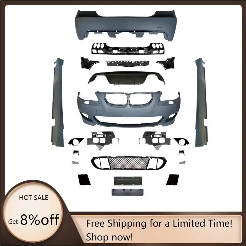 Car s Facelift E Upgrd M-tech Front Rear Bumper Diffuser Side Skirts Bodykit for s  Seri E 0-0