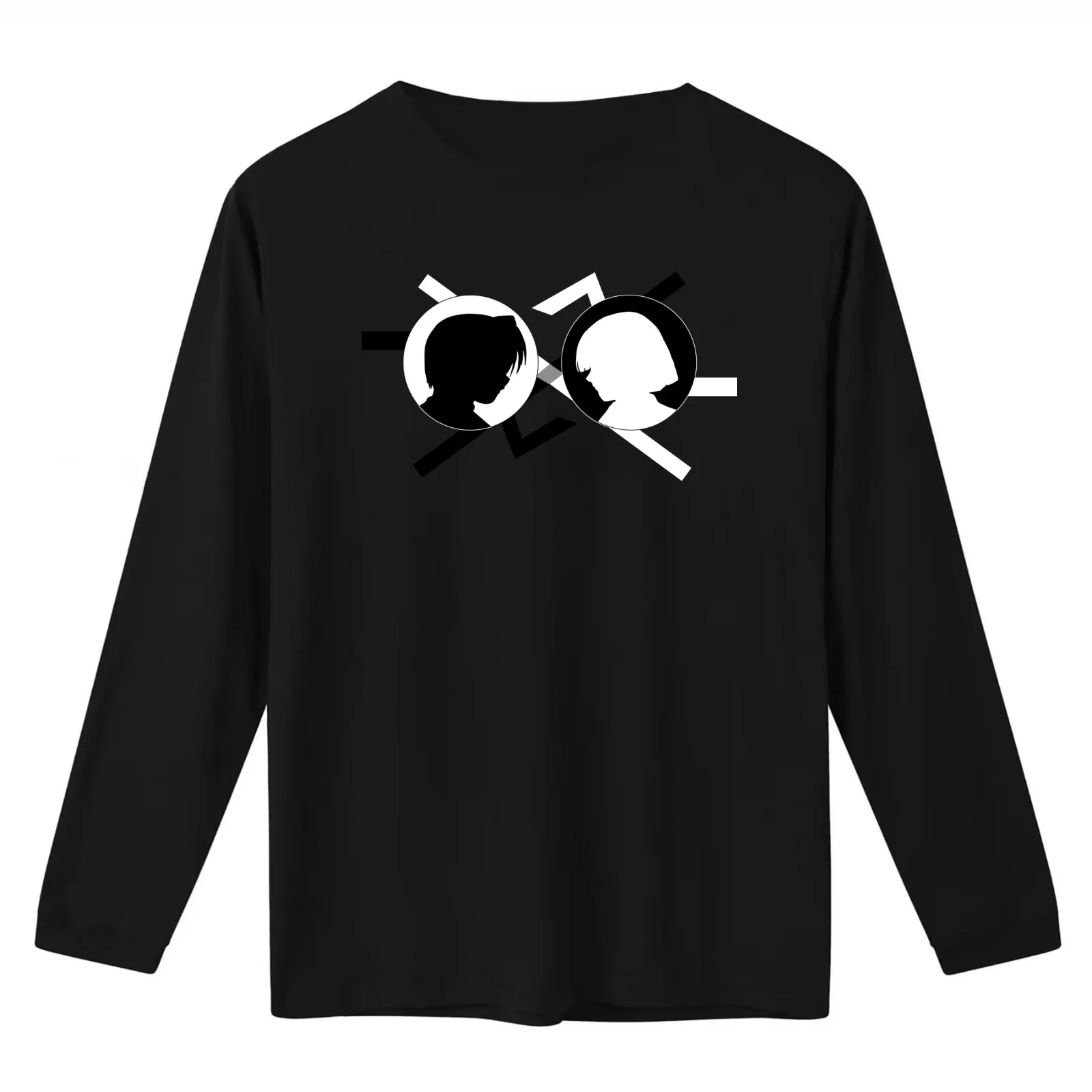 Eternal Rivals T-Shirt Summer Casual Cotton Tee Oversized Streetwear Tops Vintage Graphic Print Loose Fit Short Sleeve