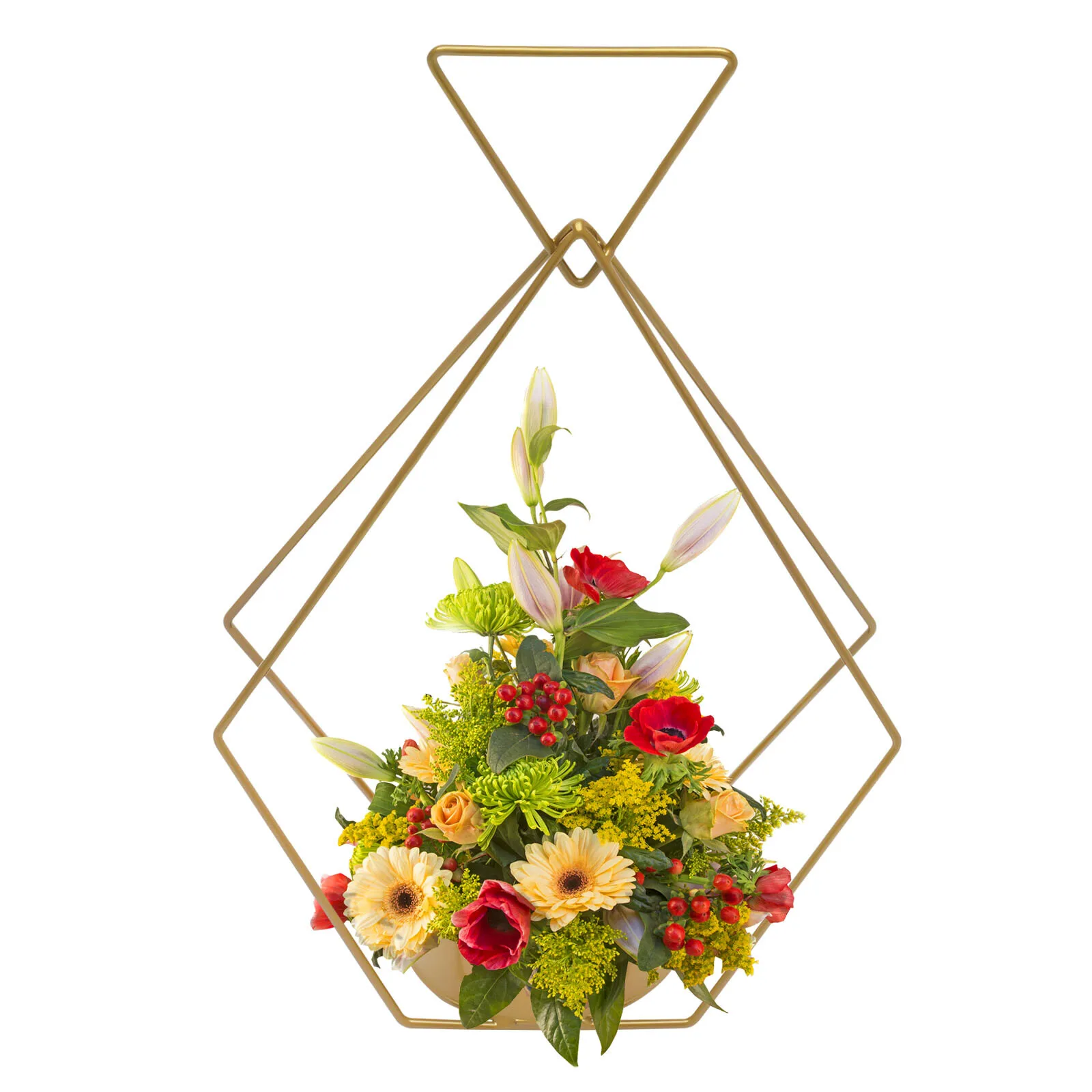 

Multi-functional Wedding Centerpieces No Assembly Required, 0.55Lbs Load-bearing Each, Suitable For Hanging & Tabletop Placement