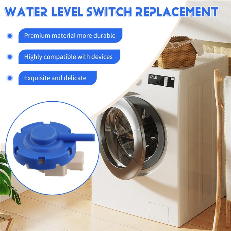 ABLU-التلقائي طبل غسالة مستوى المياه التبديل مستوى المياه استشعار الضغط SELONG DC5V SW-12 ملحقات الغسالة