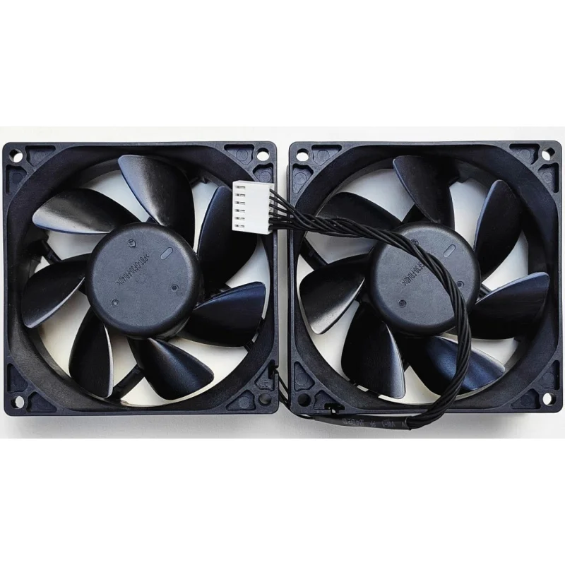 d 1PCS For Delta QUR0912VH | 12VDC Dual Rear Fan For HP Z620 Z820 Z840 644315-001 view 2