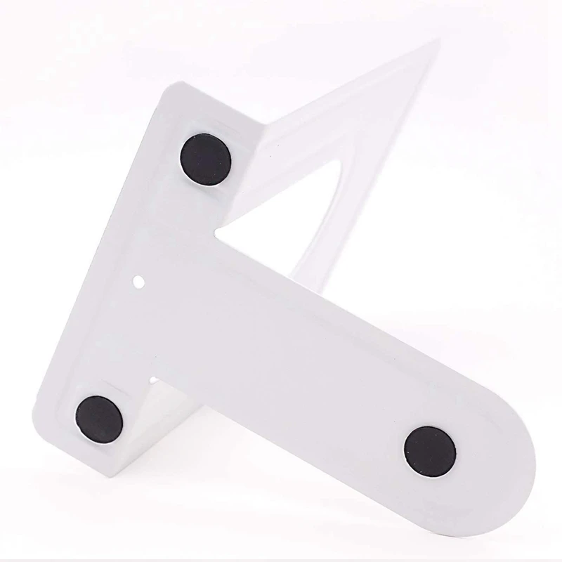 2 Pairs Bookends For Shelves Non-Skid Book Ends Heavy Duty Metal Book End Book Stopper For Books/Movies/Cds/Video Games