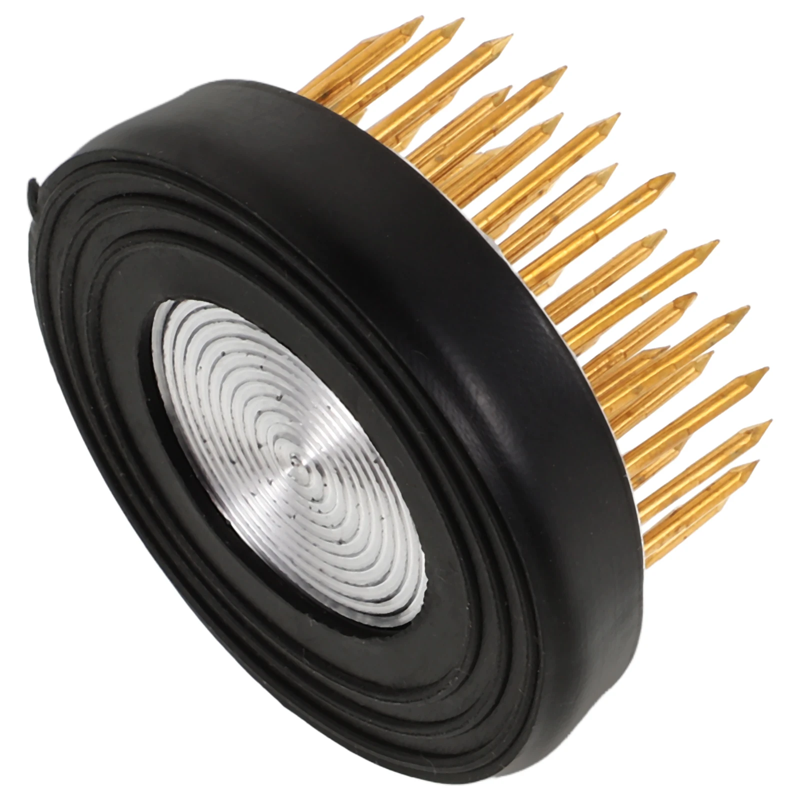 

1Pcs Round Flower Arrangement Tool High-Quality Copper Needle Base for Secure Stem Holding and Easy Water Uptake in Floral Art