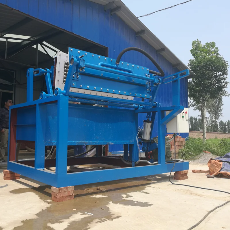 Factory Price Small Scale Manual Semi Automatic Paper Pulp Mini Egg Tray Making Forming Molding Machine for Sale